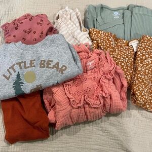 12 month girls clothing lot